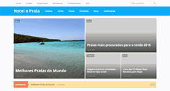 Desktop Screenshot of hotelepraia.com